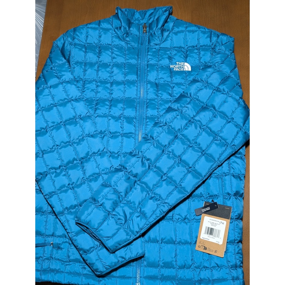 NEW The North Face Men's Medium Thermal Insulation Jacket Digital Steel Blue